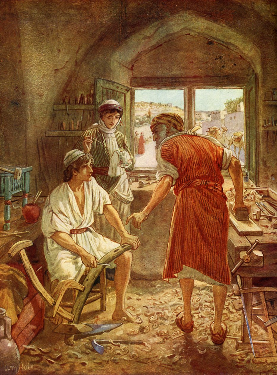 Jesus som ung mand - Bibelen af William Brassey Hole