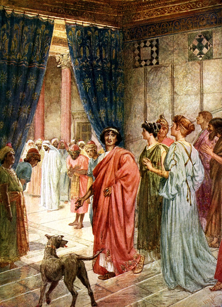 Jesus sendes til Herodes - Bibelen af William Brassey Hole