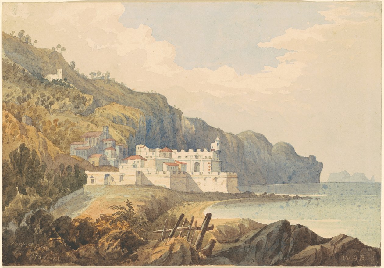 Fort St. lago, Madeira af William Brenton Boggs
