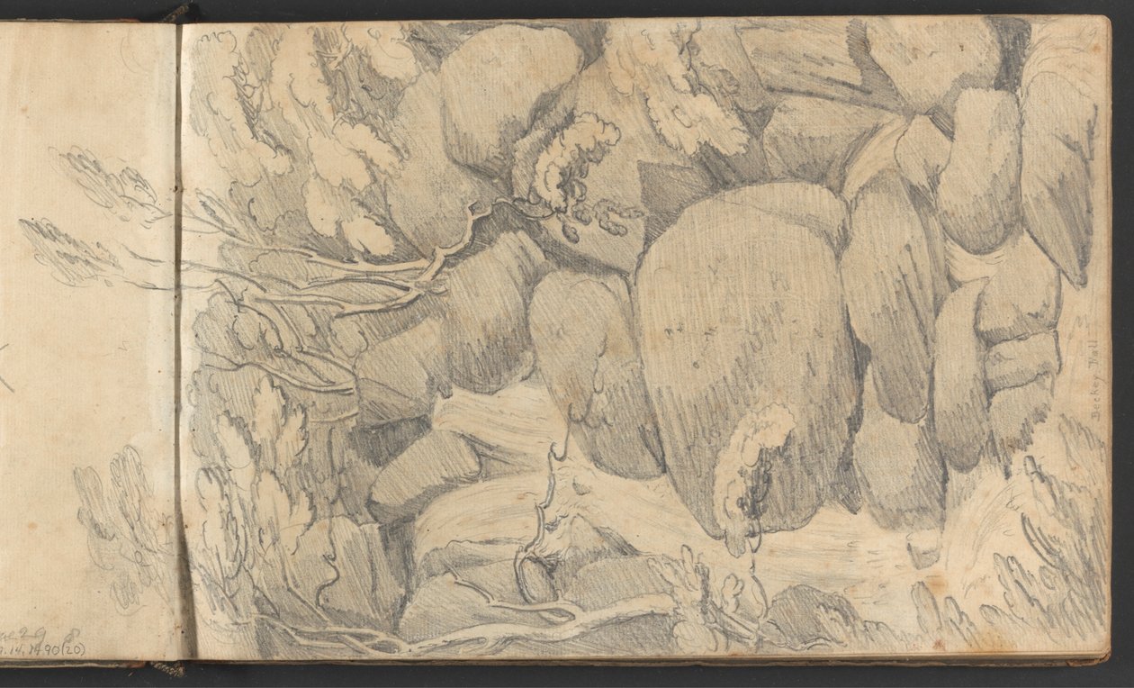 Becky Fall af William Brockedon