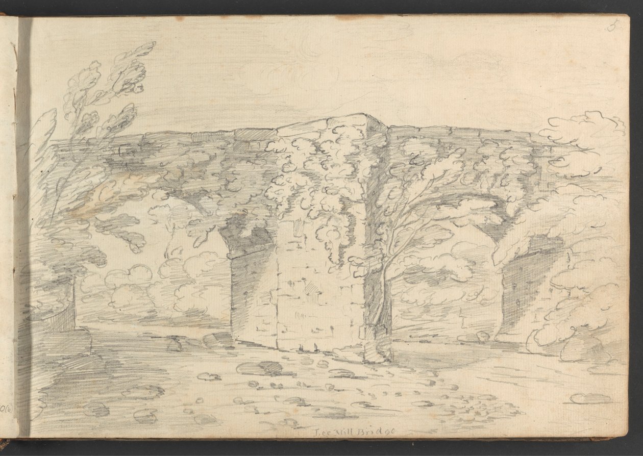 Lee Mill Bridge af William Brockedon