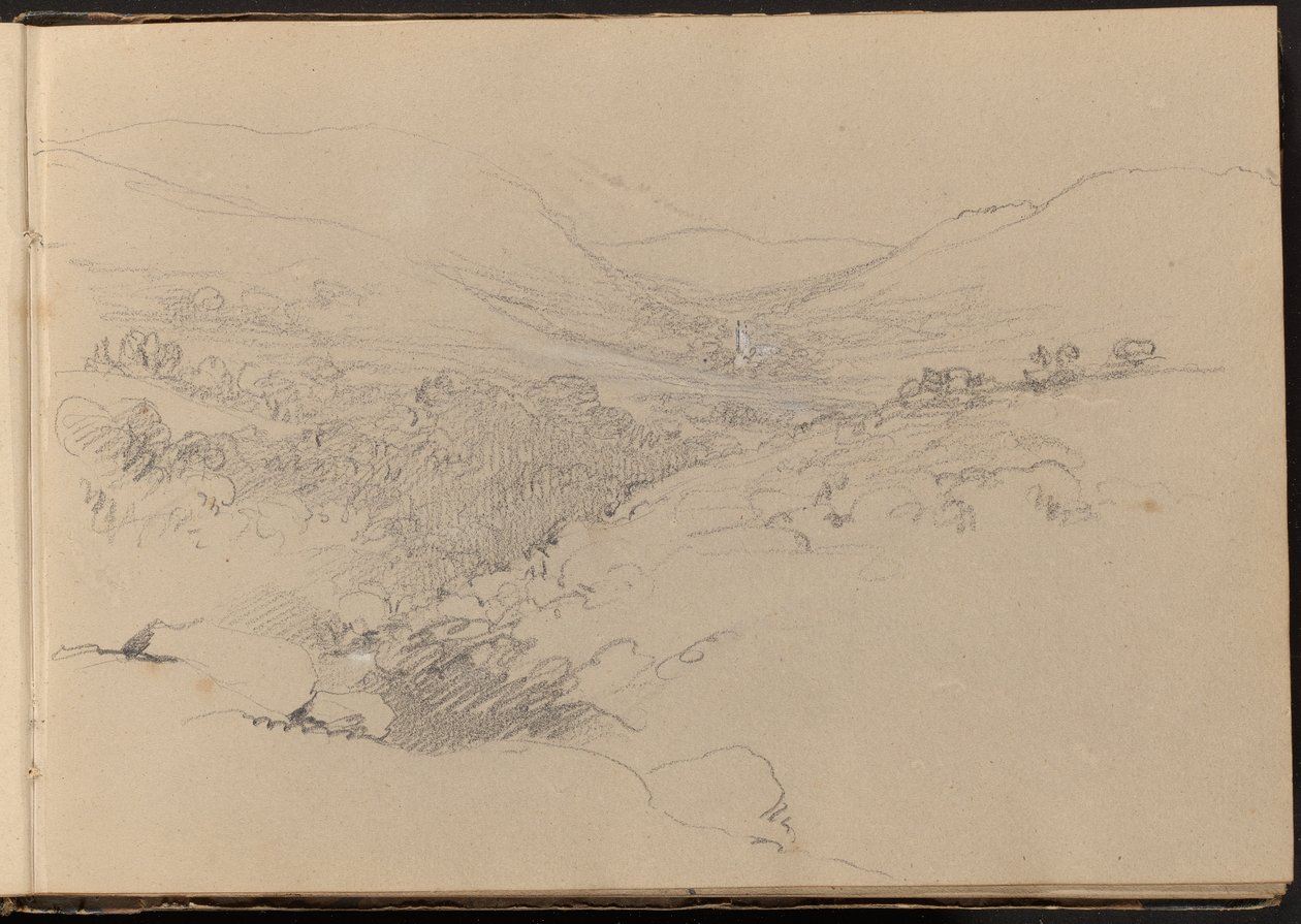 Dalscene af William Brockedon