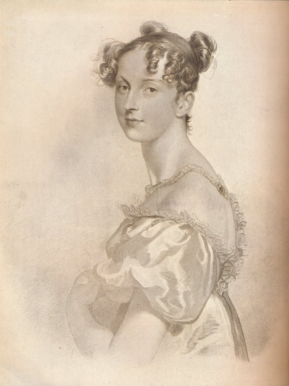 La Comtesse De Lieven, 1823 af William Bromley