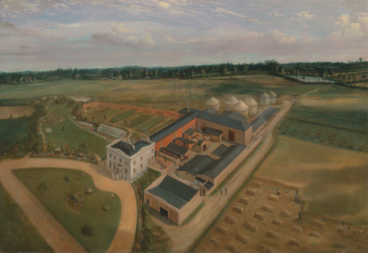 Tiptree Hall and Farm, Essex af William Brown