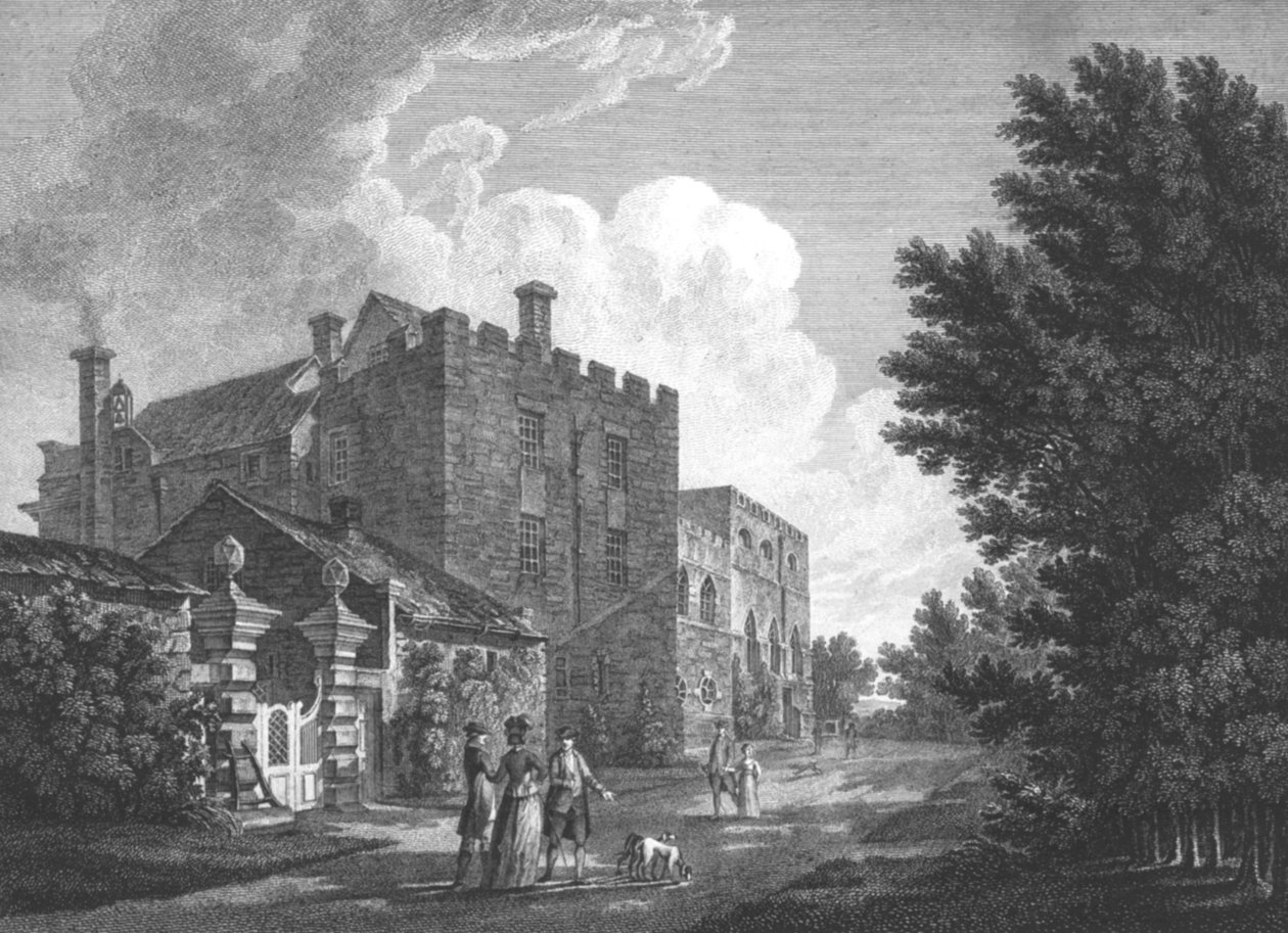 Greystoke Castle, 1778 af William Byrne