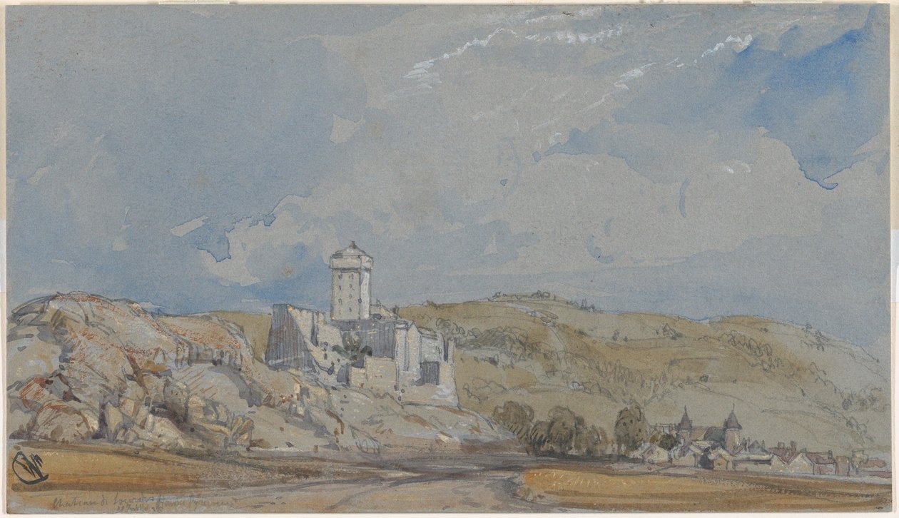 Lourdes-slottet af William Callow