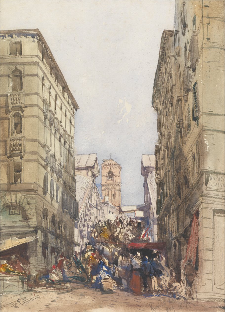 Rialtoen af William Callow