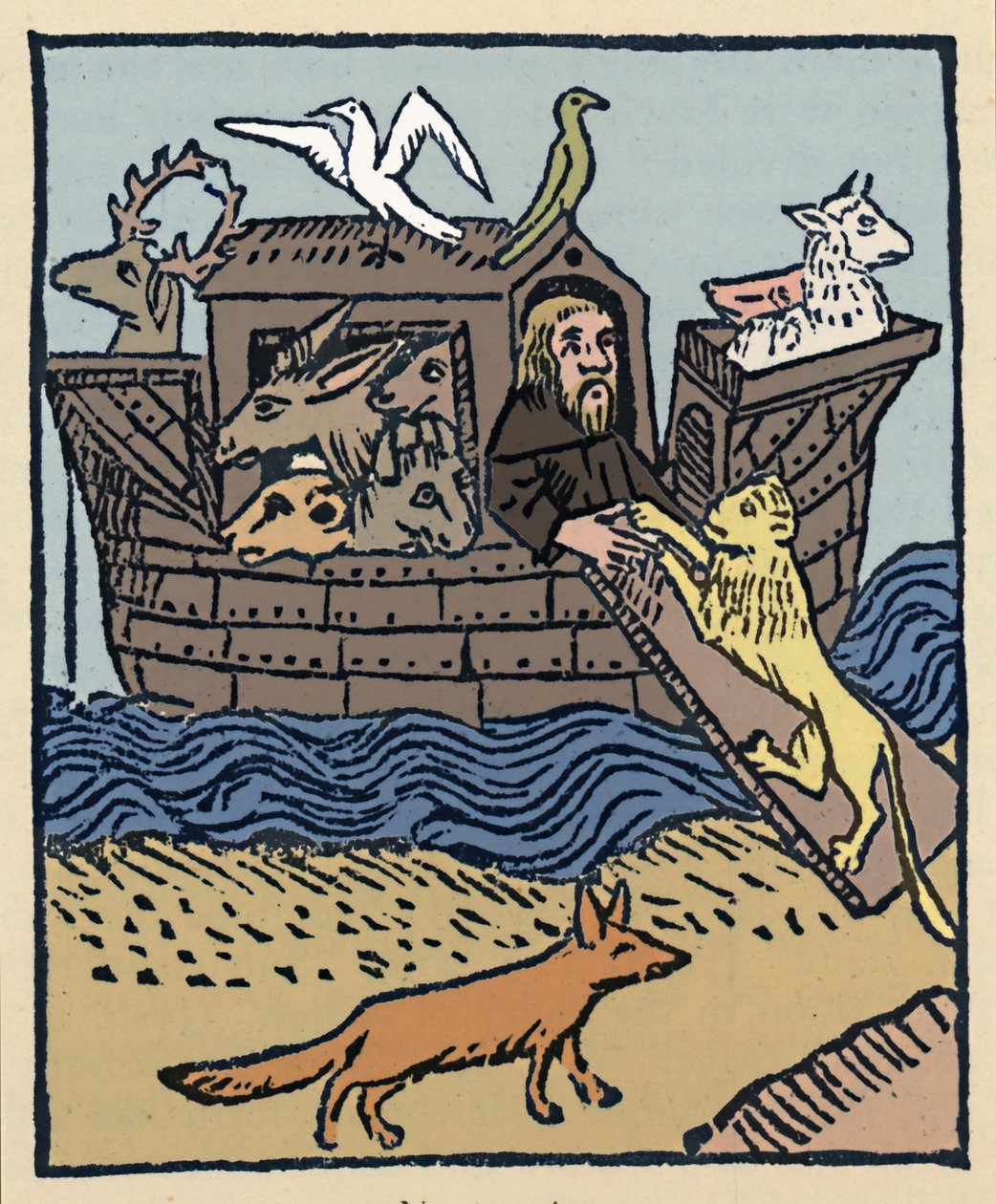 Noas ark, 1483, 1947 af William Caxton