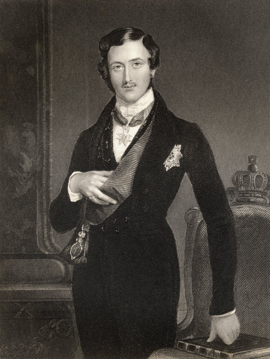 Albert Prince Consort of Great Britain, graveret af W. Holl, fra 