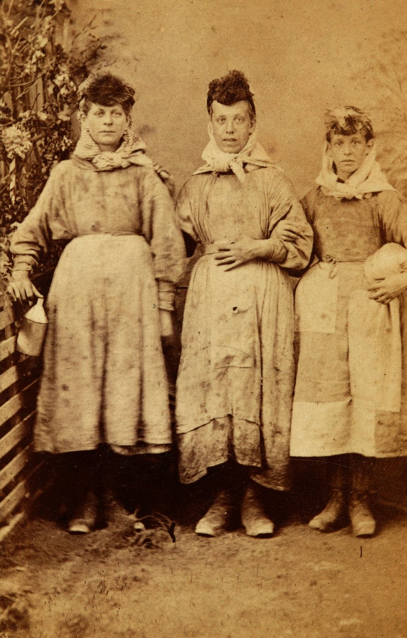 Arbejdere fra Tredegar Iron Works, Wales af William Clayton