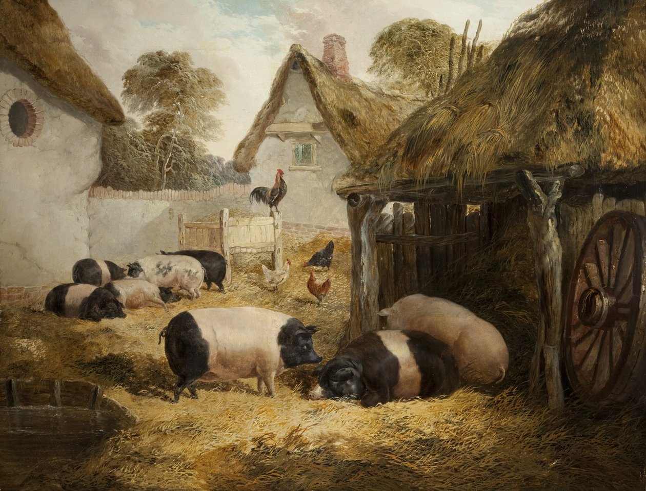 Cottage Gæstfrihed af William Collins