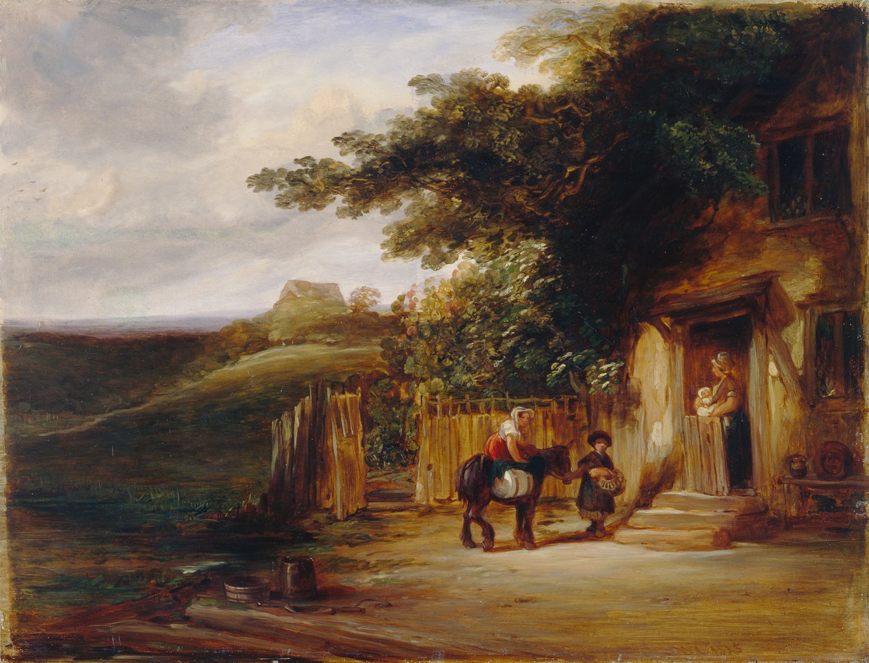 Hyttedøren af William Collins
