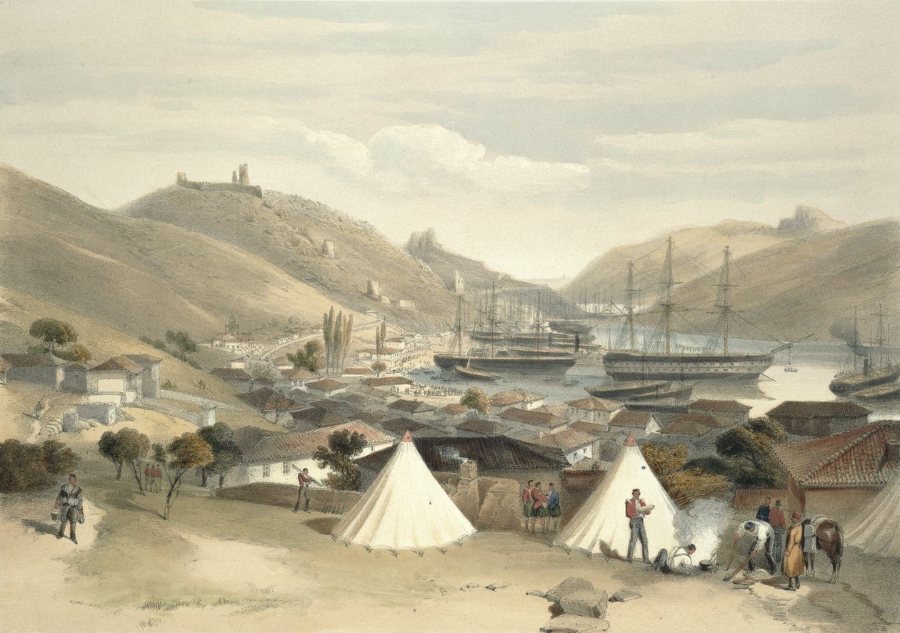 Balaklava, Looking Towards the Sea, tallerken fra 