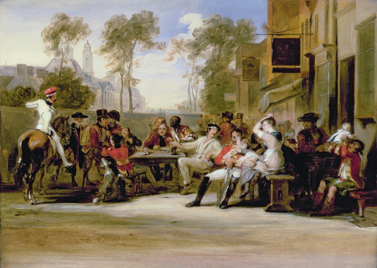 Chelsea Pensioners, 1836 (bestyrelse) af William Crimea Simpson