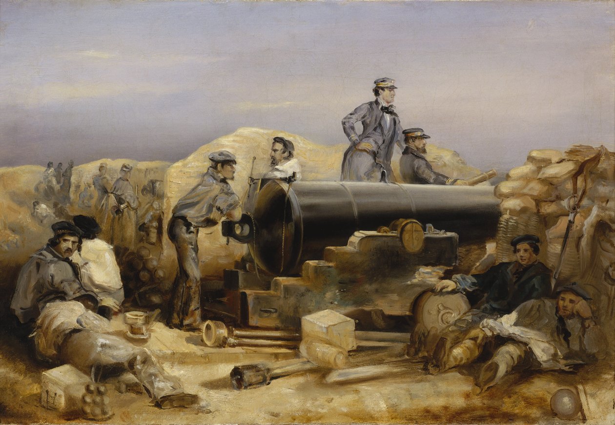 Krimkrigen (1853-1856): Artilleribatteriet 
