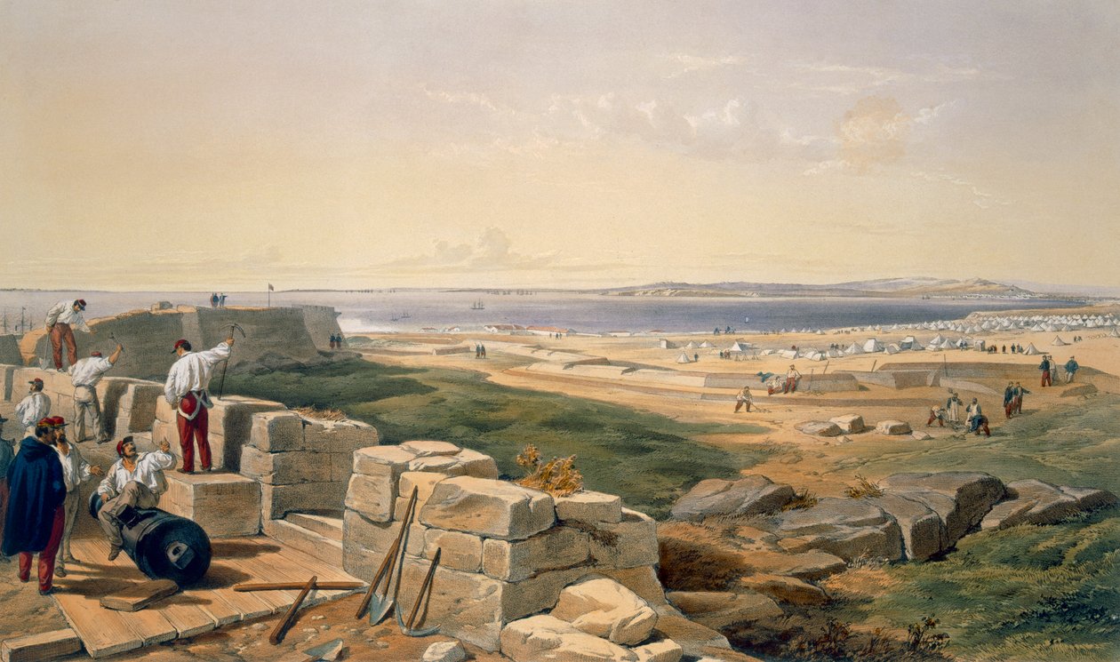 Straits of Yenikale, tallerken fra 