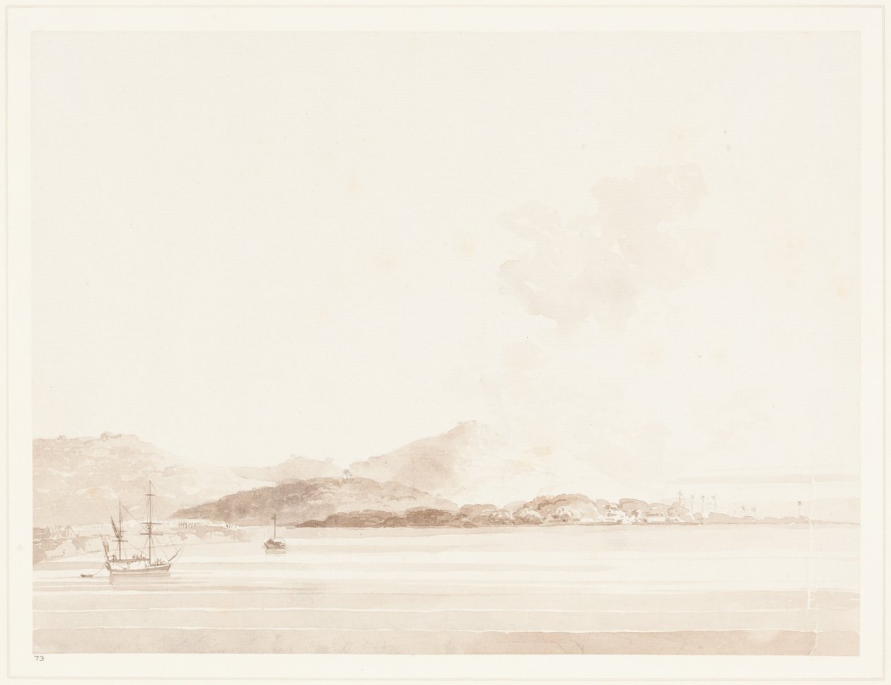 En udsigt i Indien af William Daniell