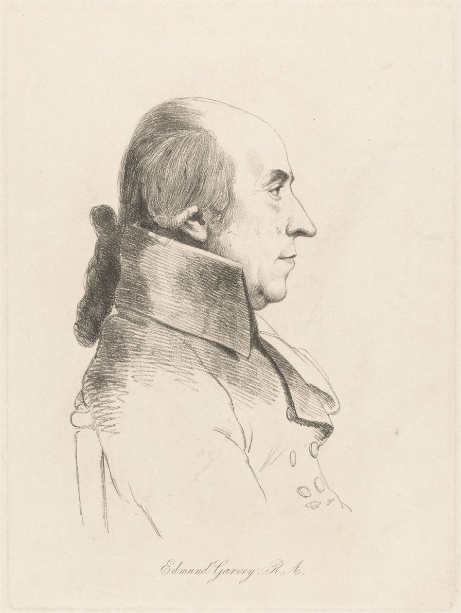 Edmund Garvey, R.A. af William Daniell