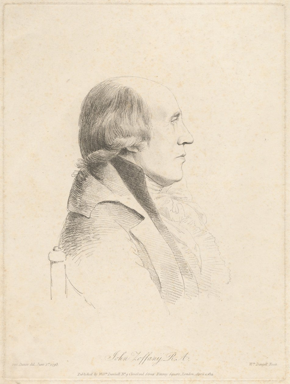 John Zoffany, R.A. af William Daniell