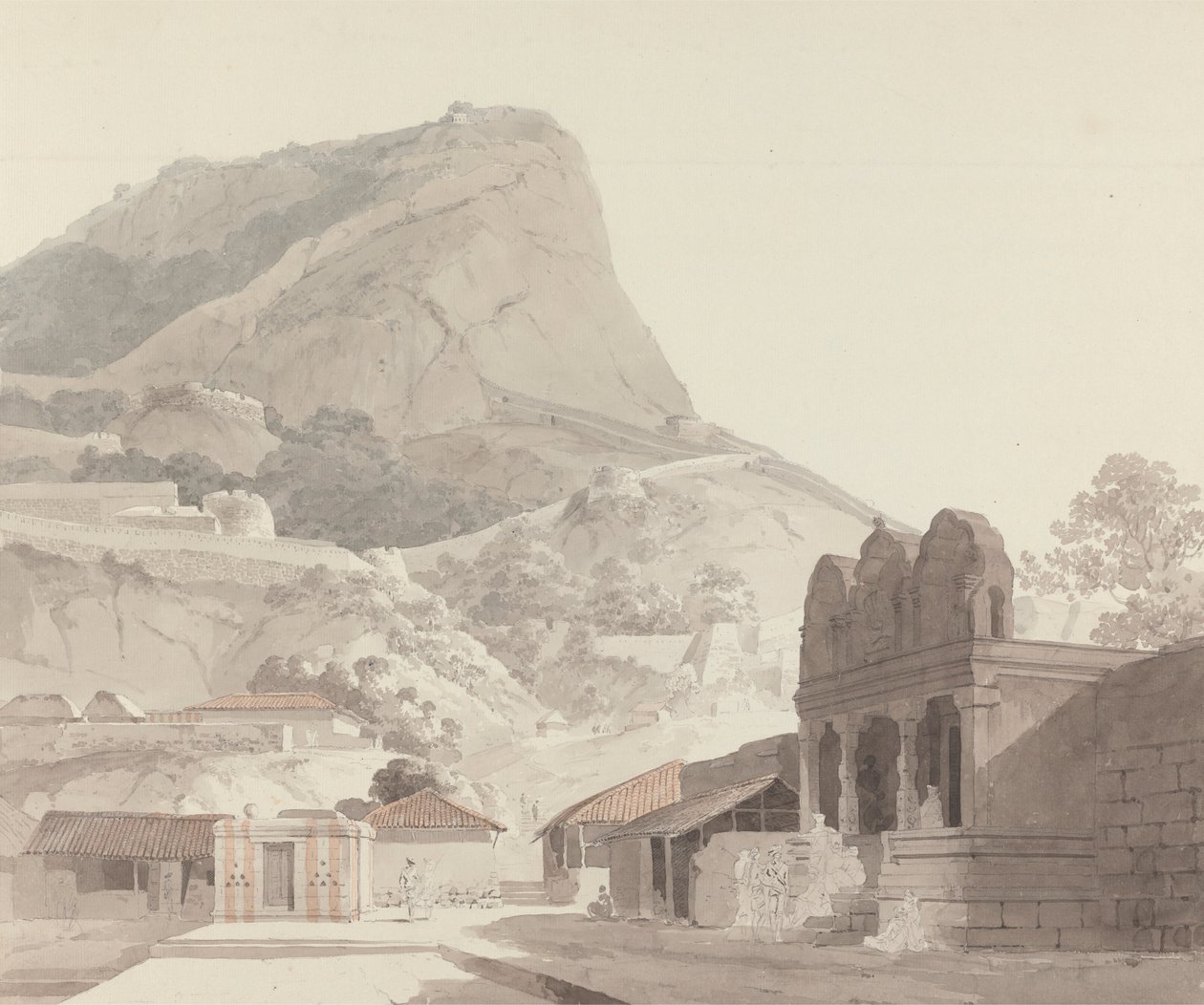 Sankrydroog, Madras af William Daniell