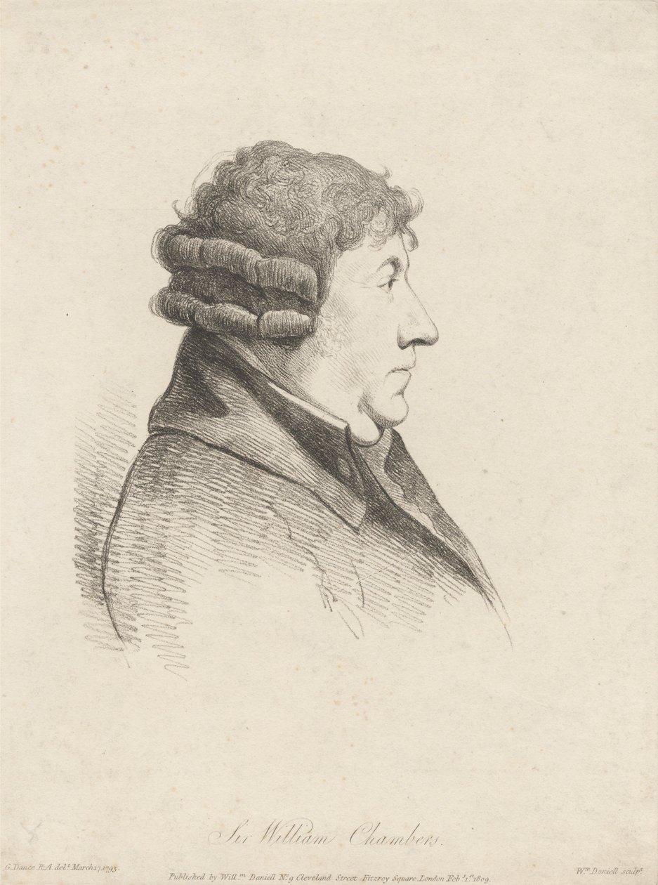 Sir William Chambers af William Daniell