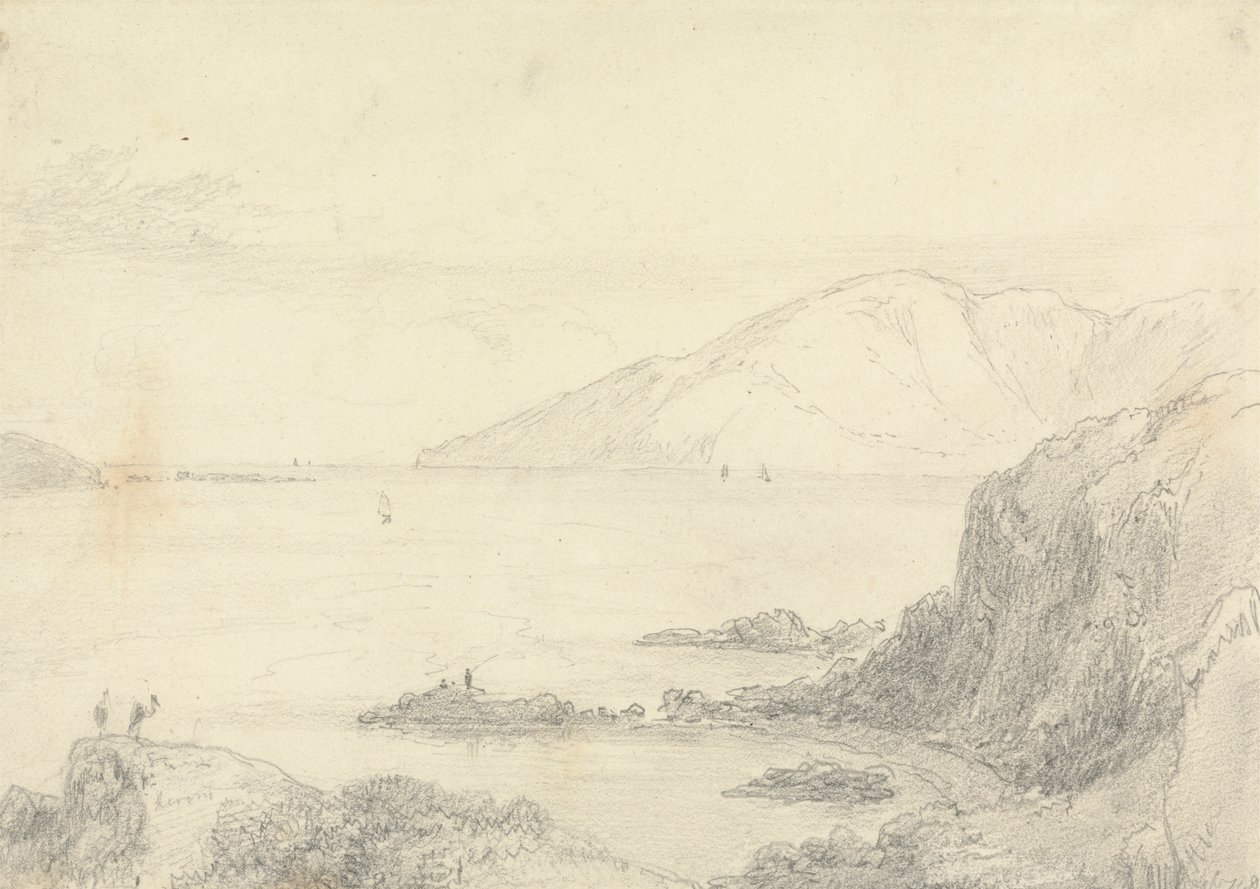 Øresunds sydlige indgang mellem Jura og Islay af William Daniell