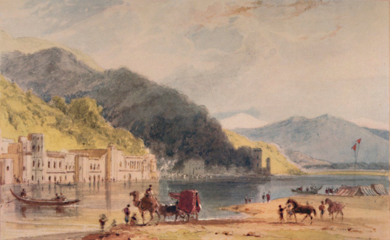 Hurduwar - hvor Ganges kommer ind i Hindoostans sletter, c1786-1791, 1935 af William Daniell