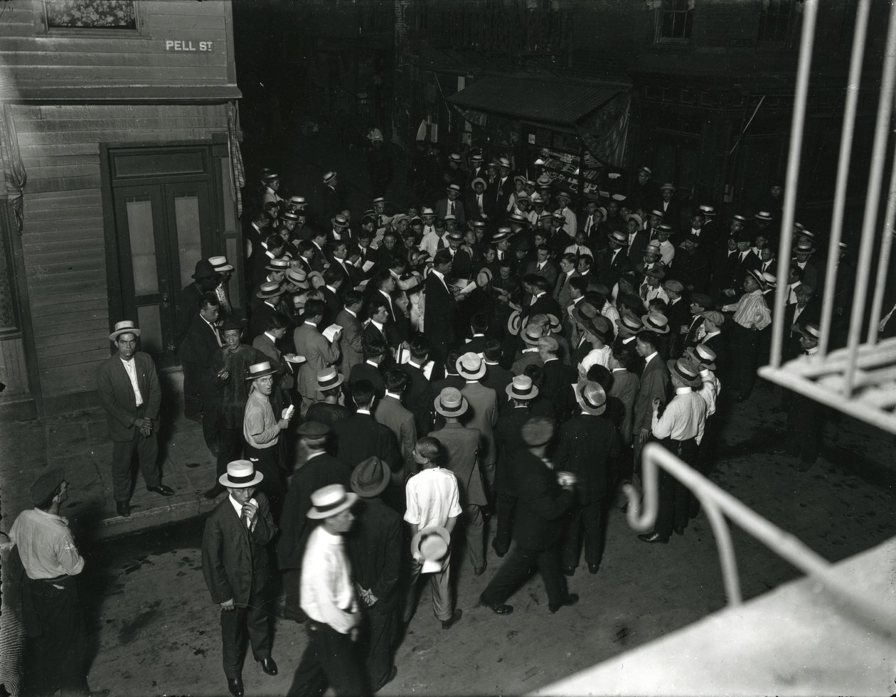 Evangelistkomité ved Pell Street, 6. august 1916 af William Davis Hassler