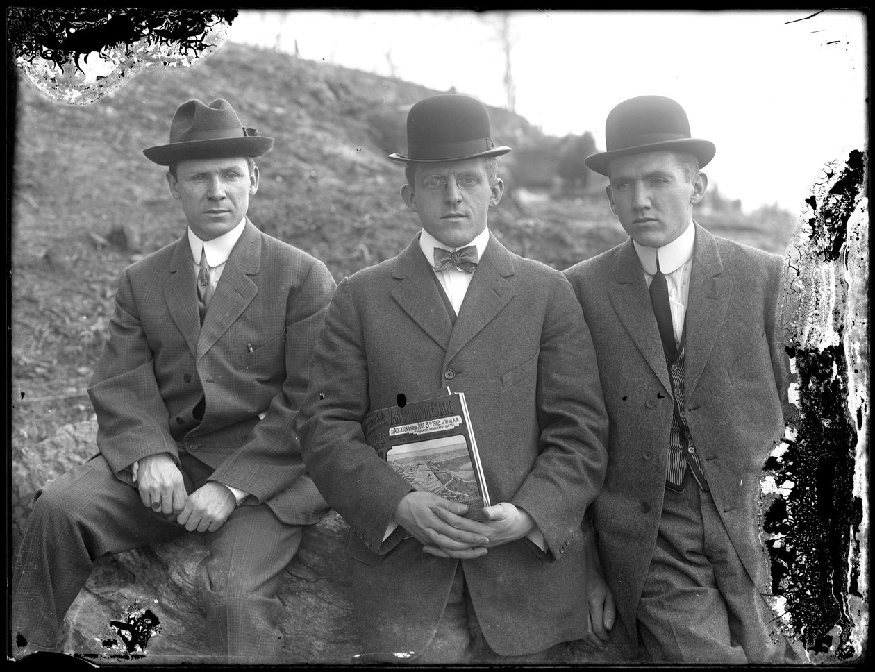 James R. Murphy portrætgruppe, ca. 1910-20 af William Davis Hassler