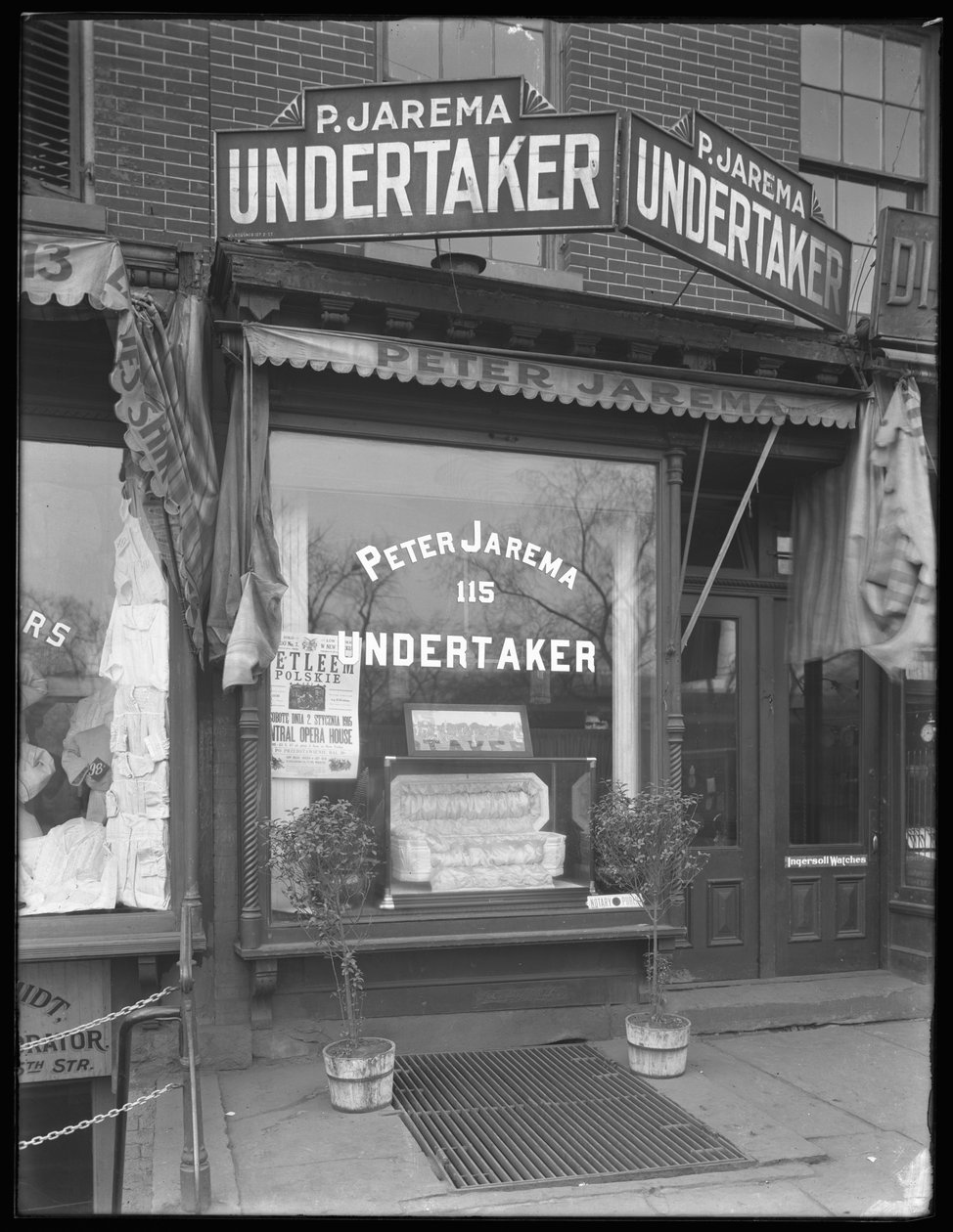 Peter Jarema, ukrainsk bedemand, 115 Avenue A, New York City, 14. november 1914 af William Davis Hassler