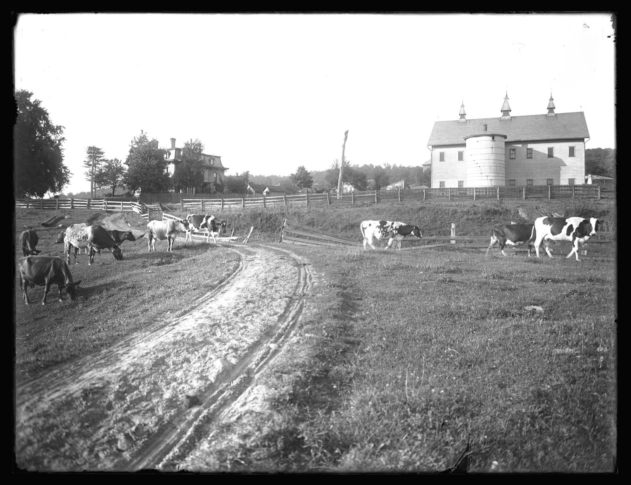 McCready farm lade og Thomas residens, Pennsylvania, ca. 1913 af William Davis Hassler
