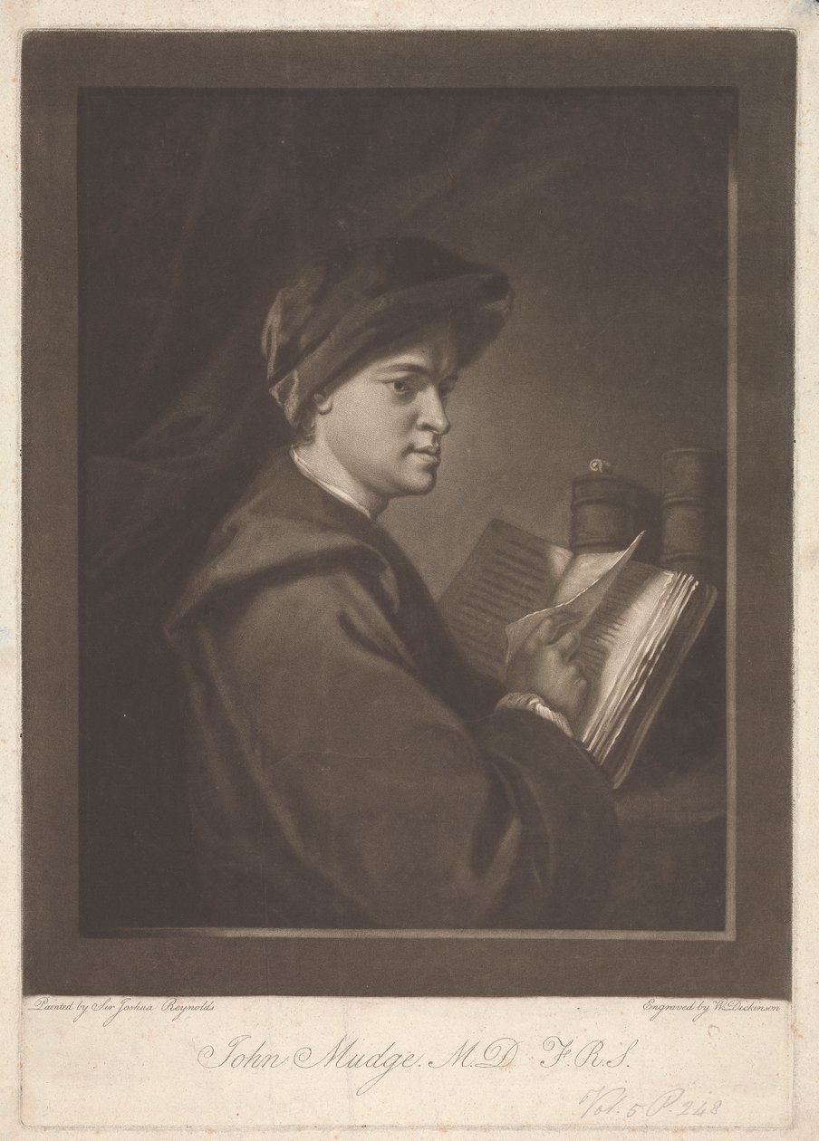 John Mudge M.D. af William Dickinson