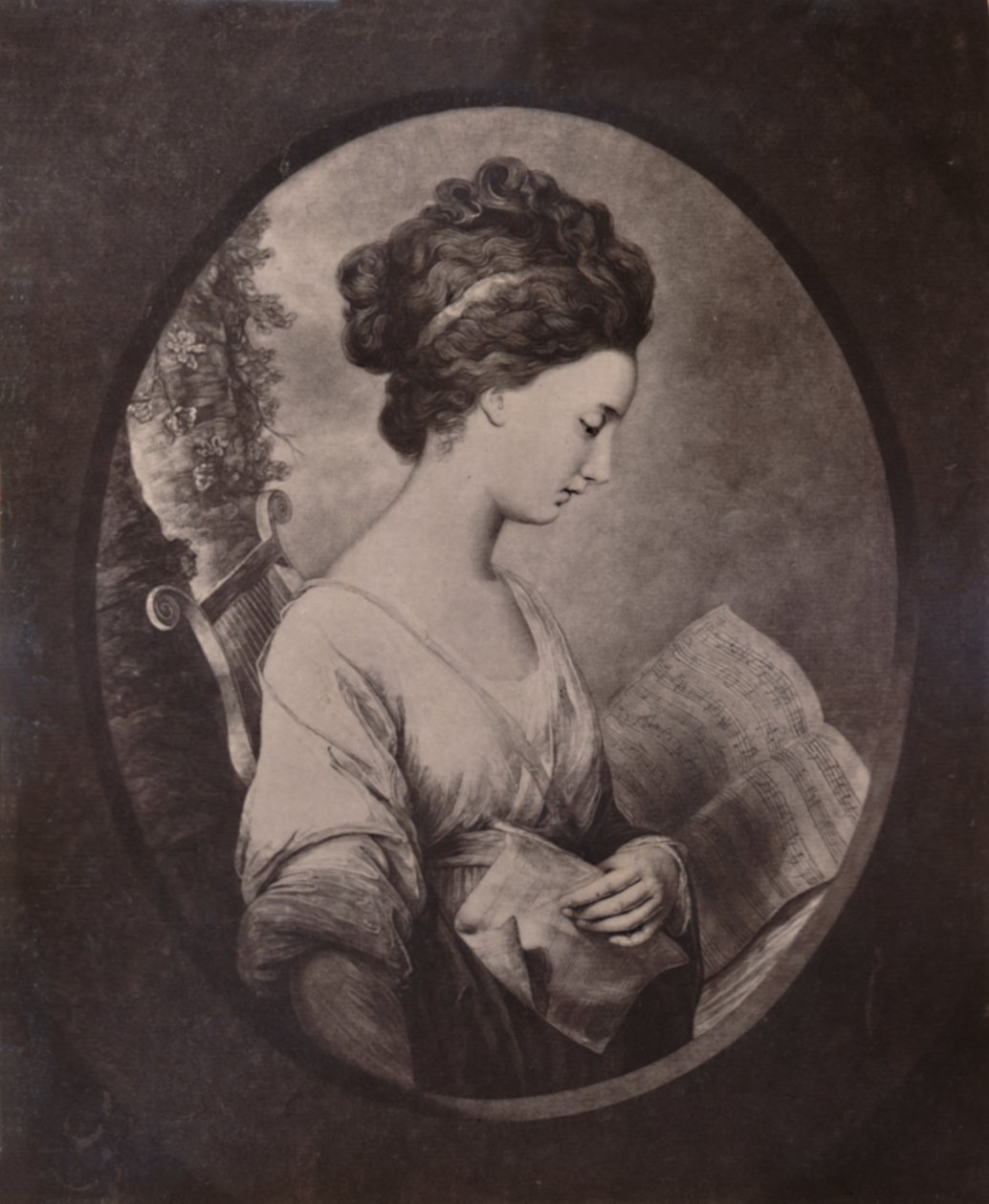 Miss Elizabeth Stephenson, derefter grevinde af Mexborough, slutningen af det 18. århundrede 1894 af William Dickinson