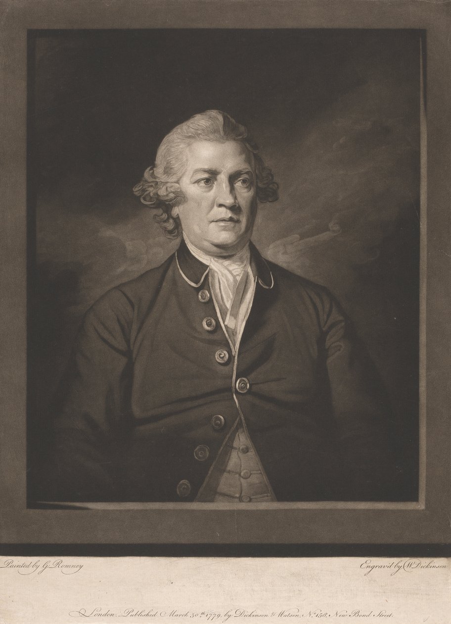 Den ærede Augustus Keppel af William Dickinson