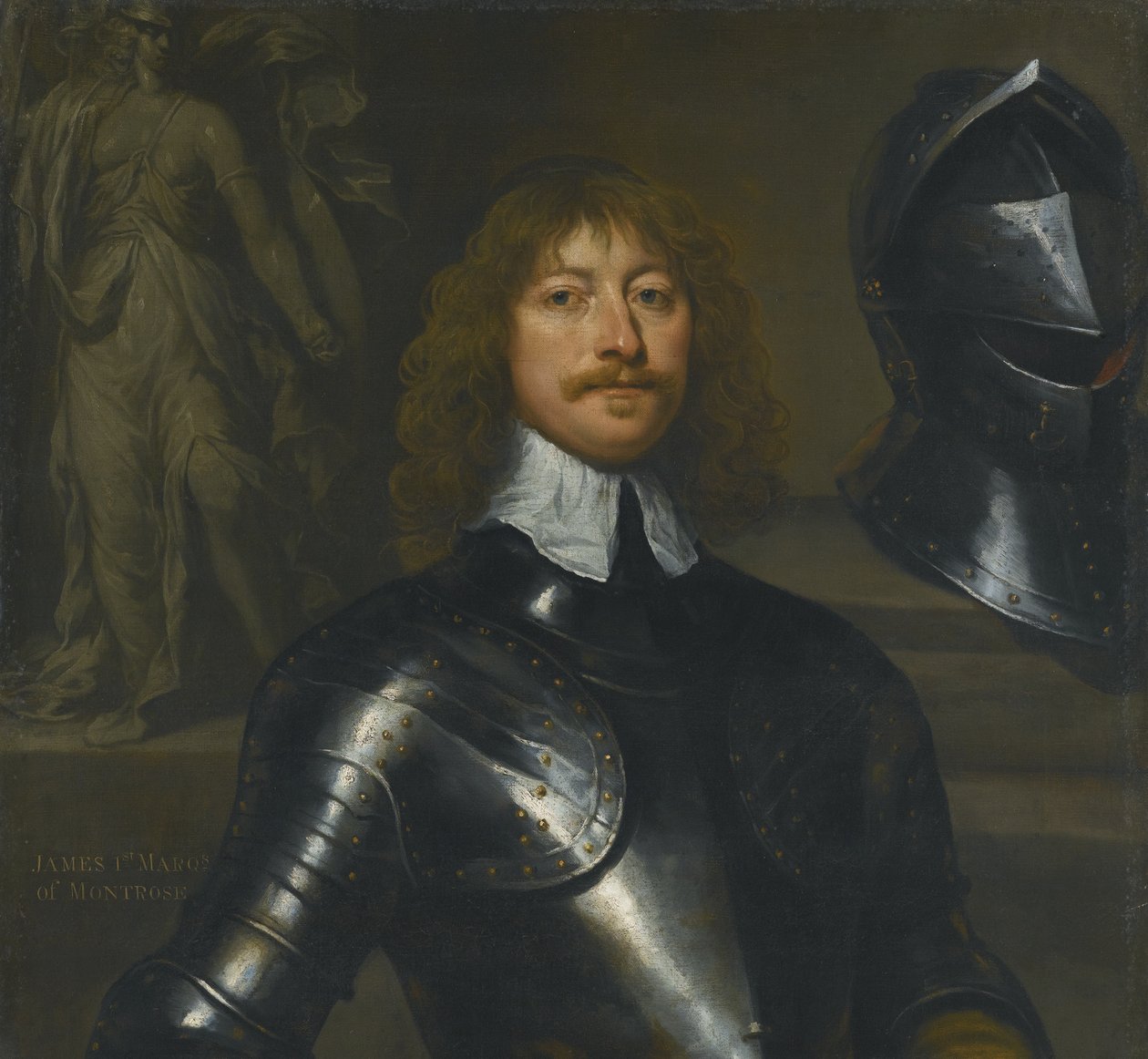 Portræt af James Graham, 1. markis af Montrose 1612-1650 af William Dobson