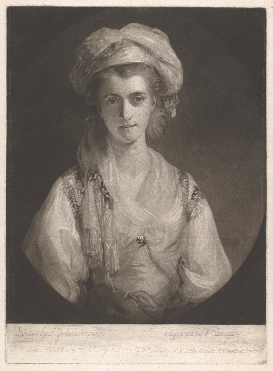 Miss Mary Palmer af William Doughty