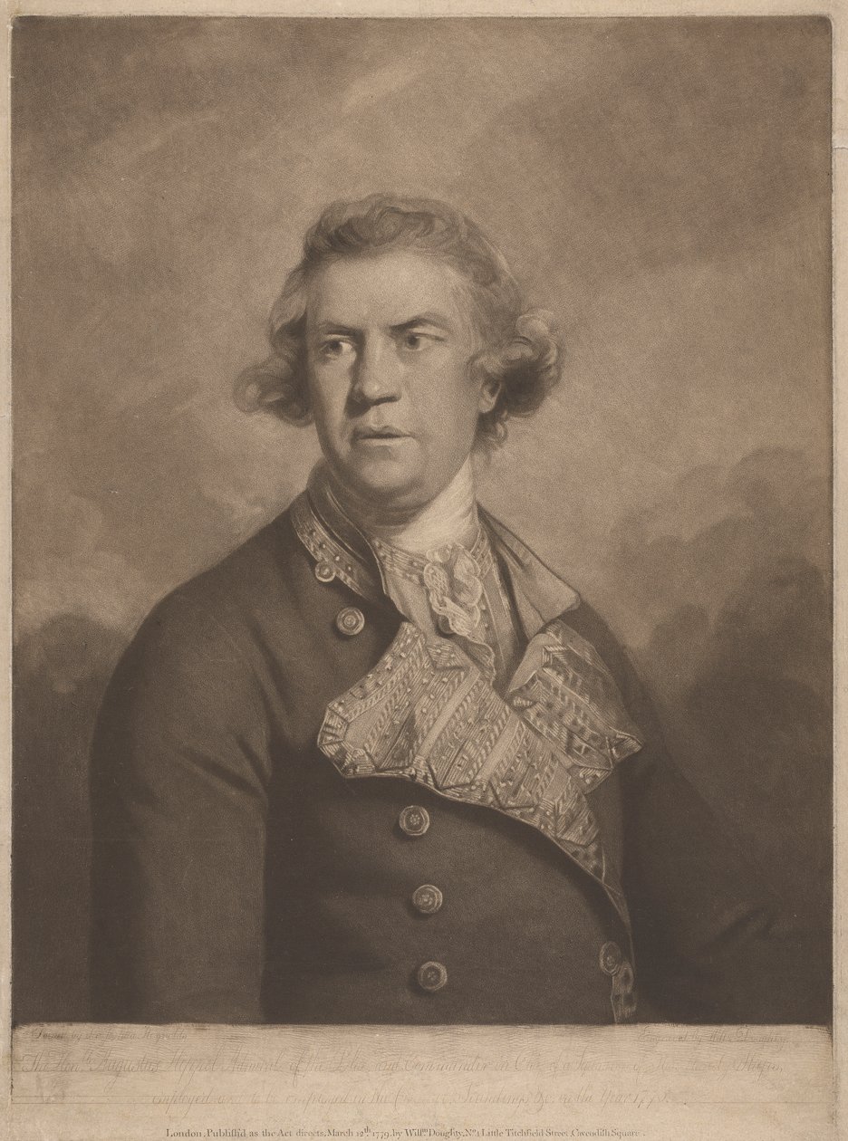 Den ærede Augustus Keppel af William Doughty