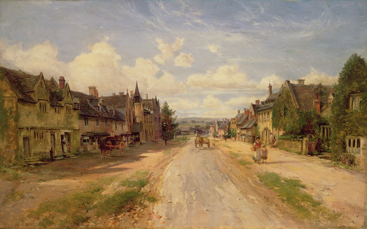 Broadway, Worcestershire af William E. Harris