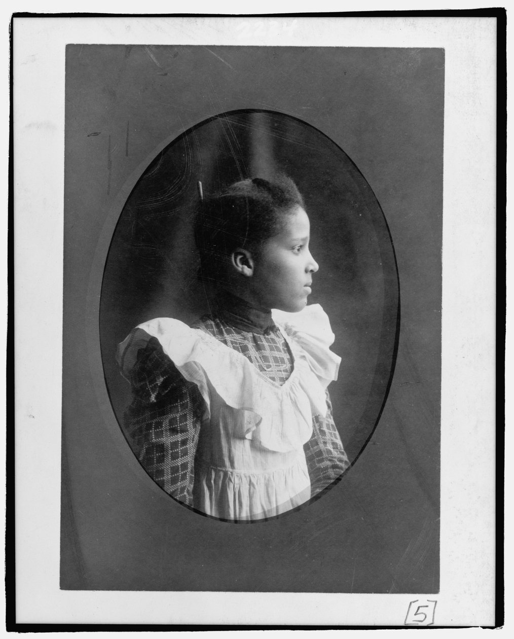 Bazoline Estelle Usher, studerende ved Atlanta University af William Edward Burghardt "W. E. B." Du Bois