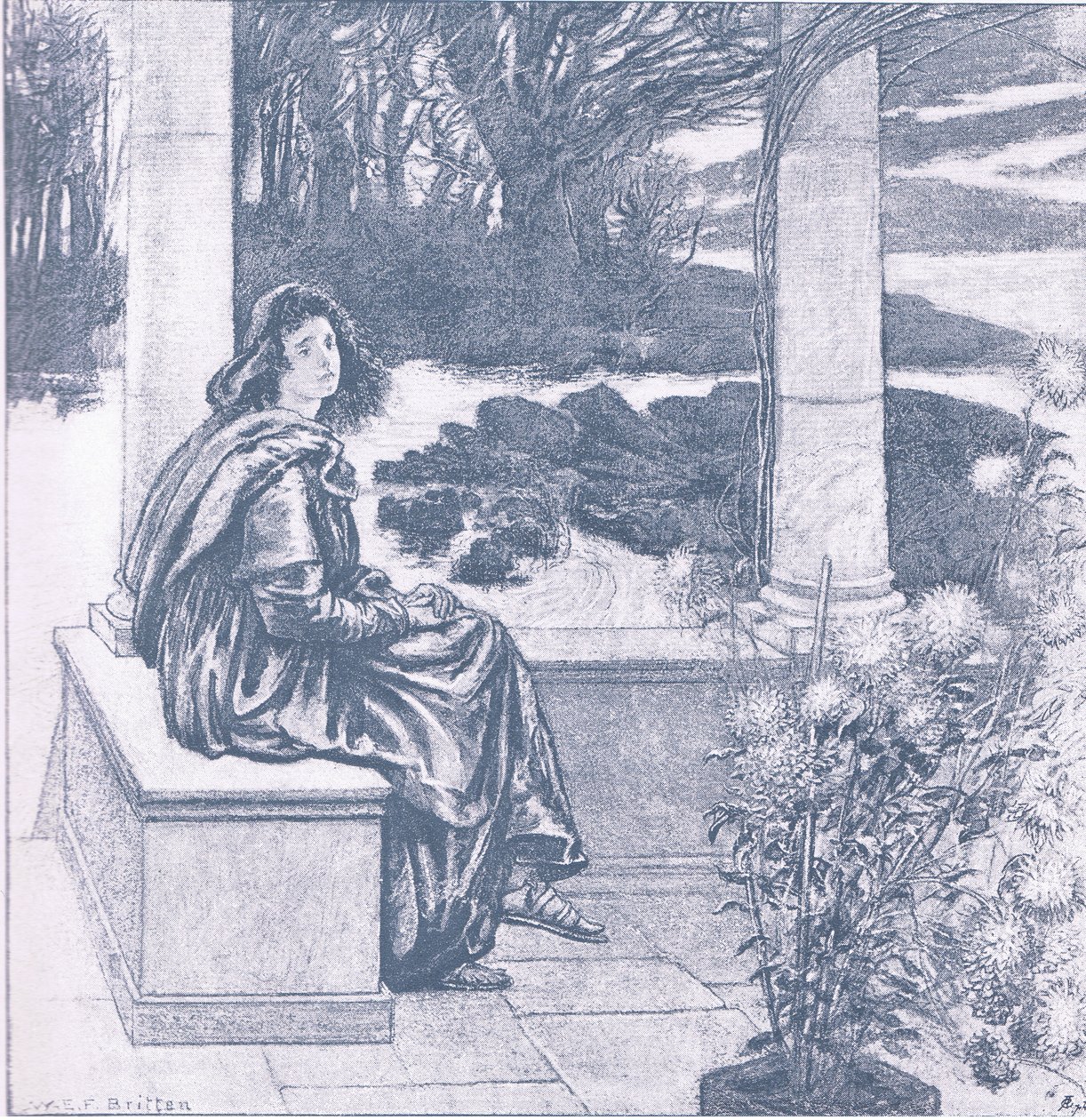 november, fra The Magazine of Art 1893, Cassell and Company af William Edward Frank Britten
