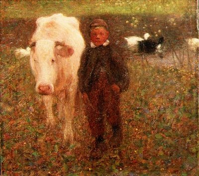 Den hvide ko af William Edward Stott