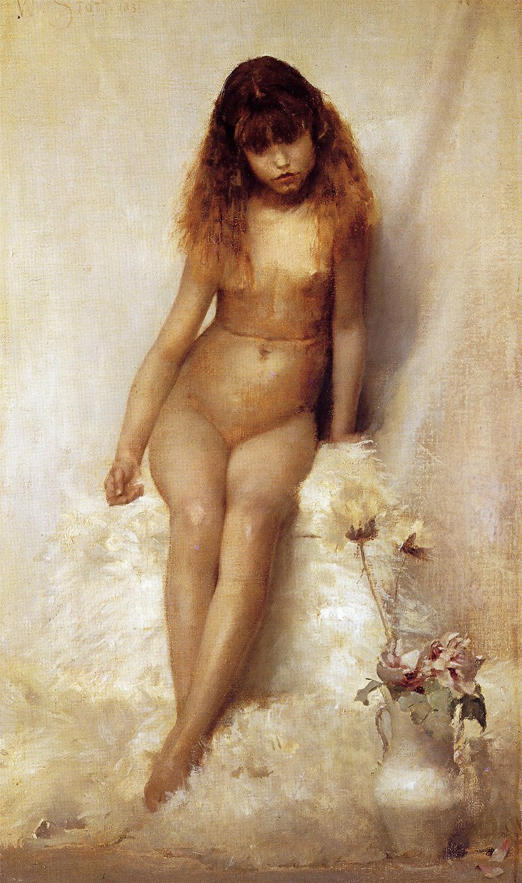 Vild Blomst, 1881 af William Edward Stott