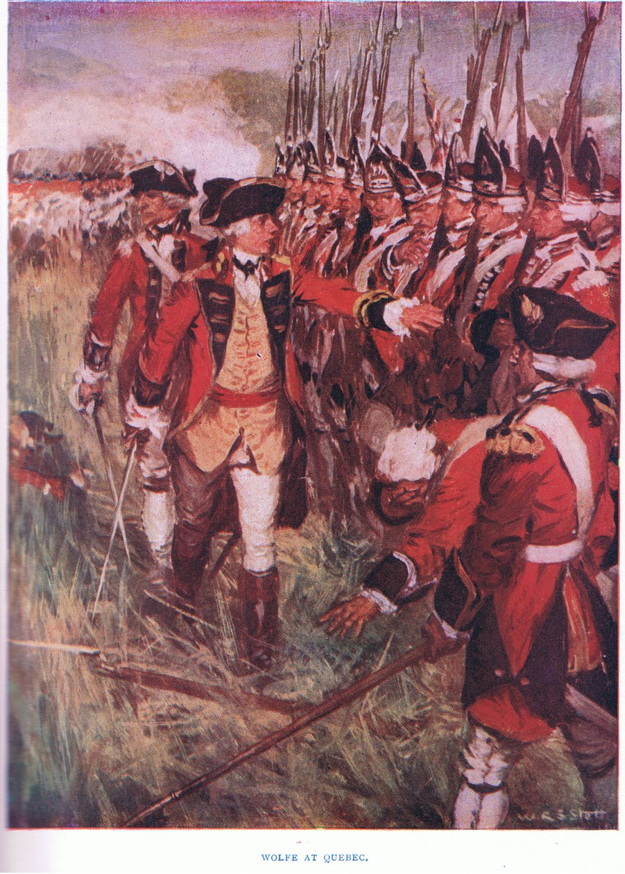 Wolfe i Quebec 1759, 1915 af William Edward Stott