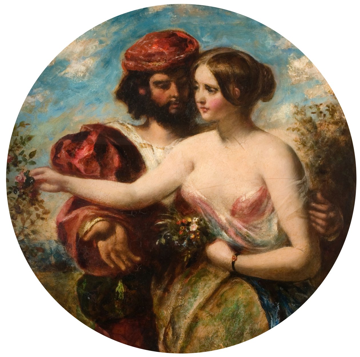 Saml kærlighedens rose, mens det er tid, 1848. af William Etty