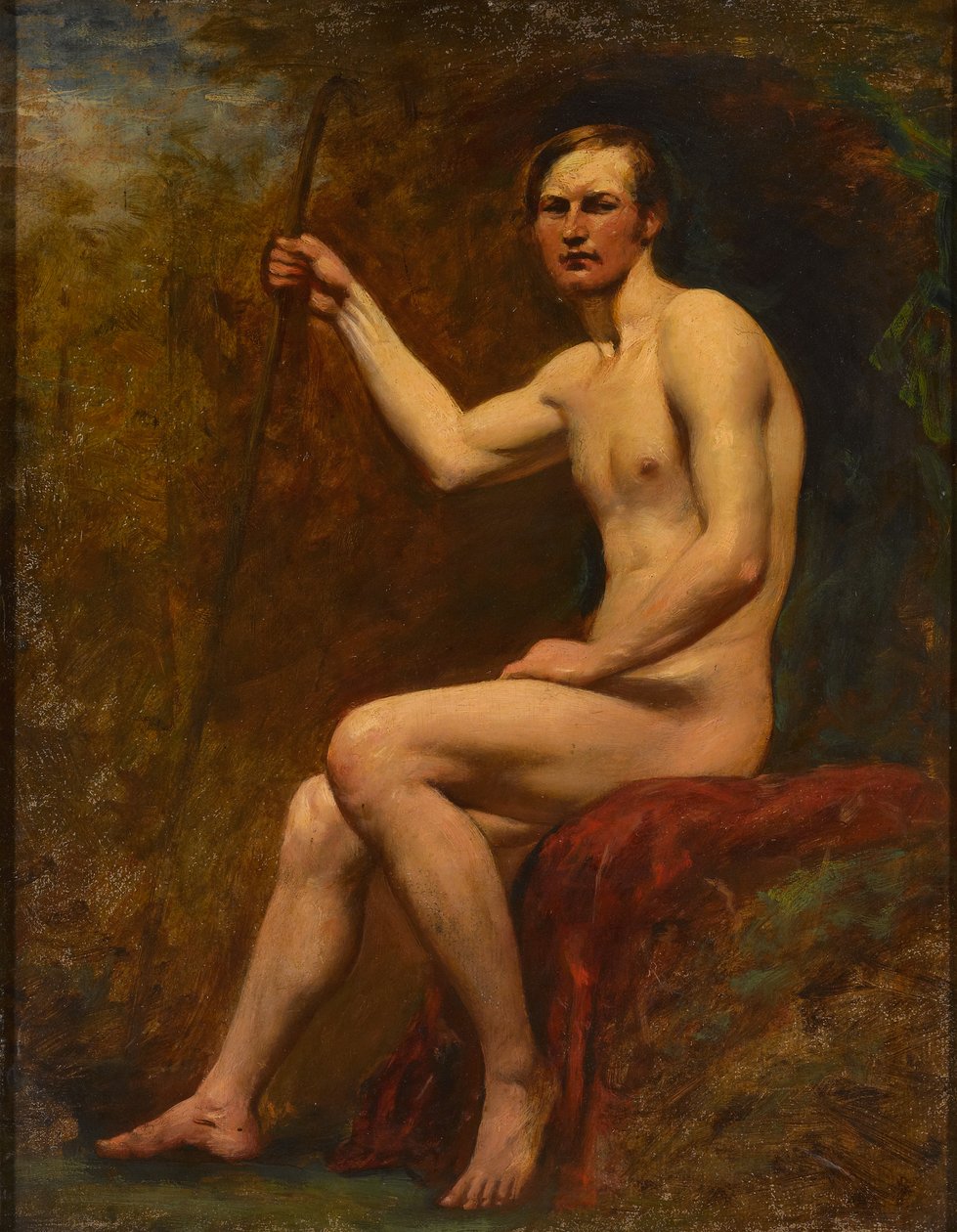 Gardemand Higgins, ca. 1830 (olie om bord) af William Etty