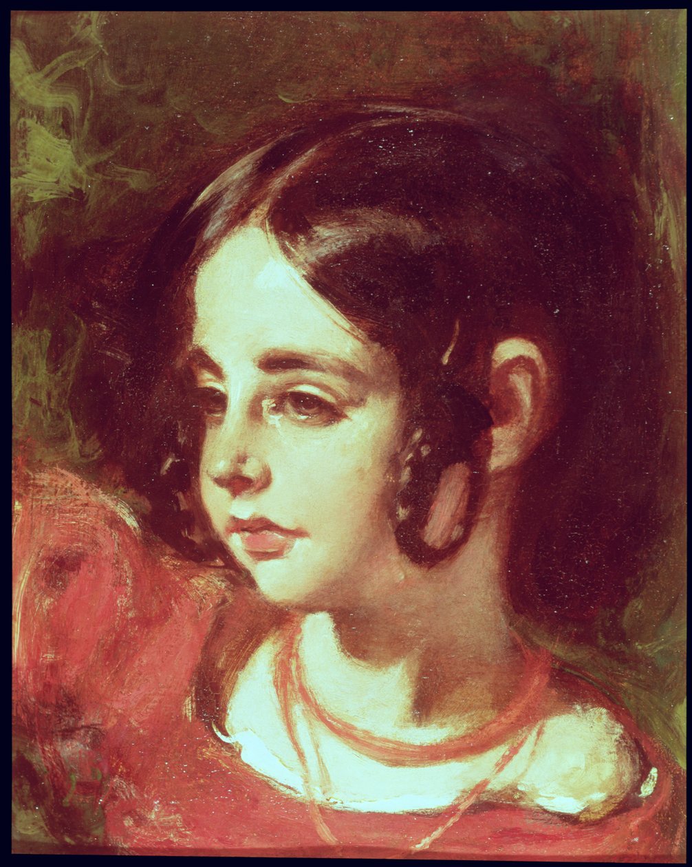Hovedet af en pige af William Etty