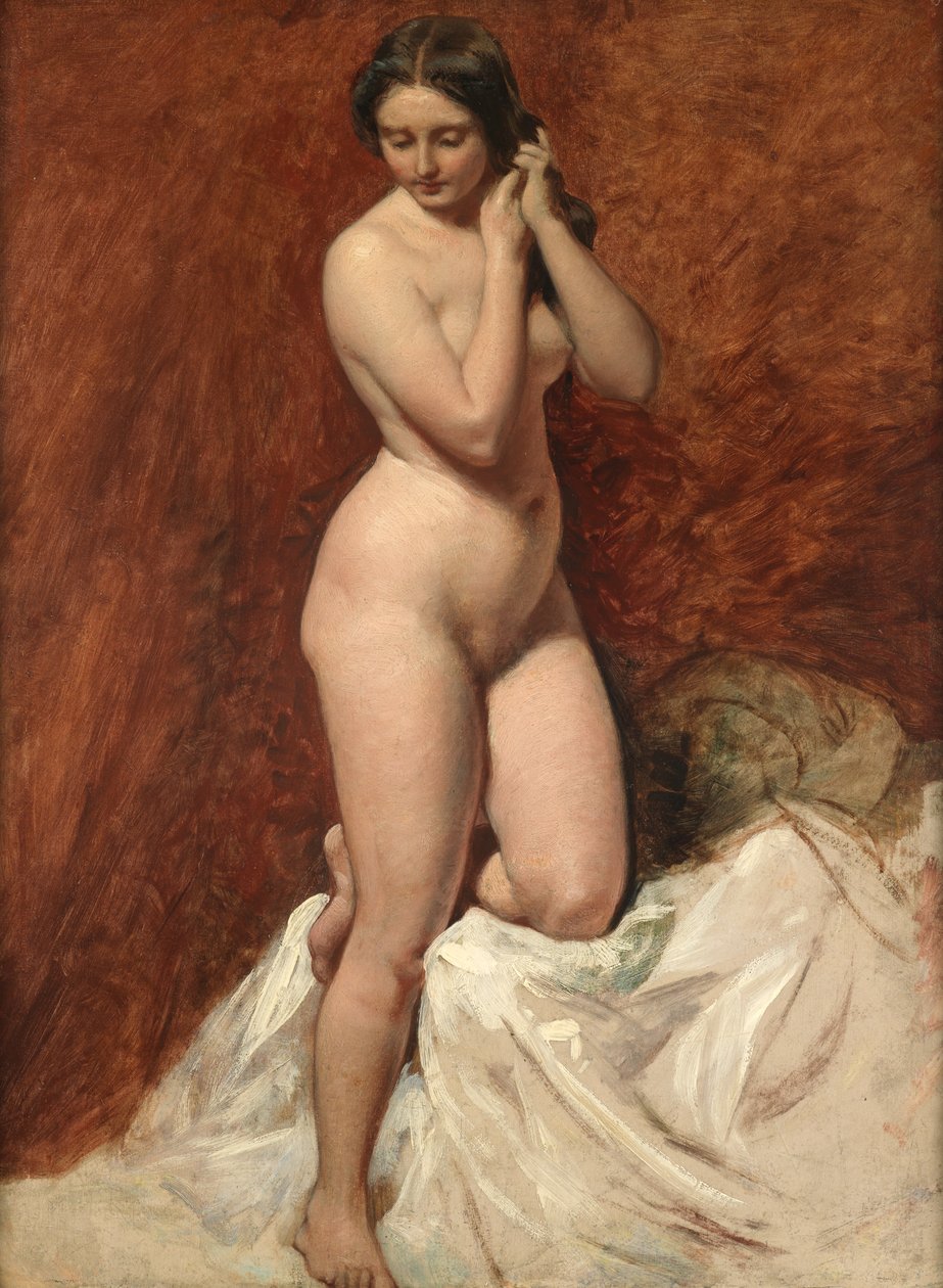 Nøgen forfra af William Etty
