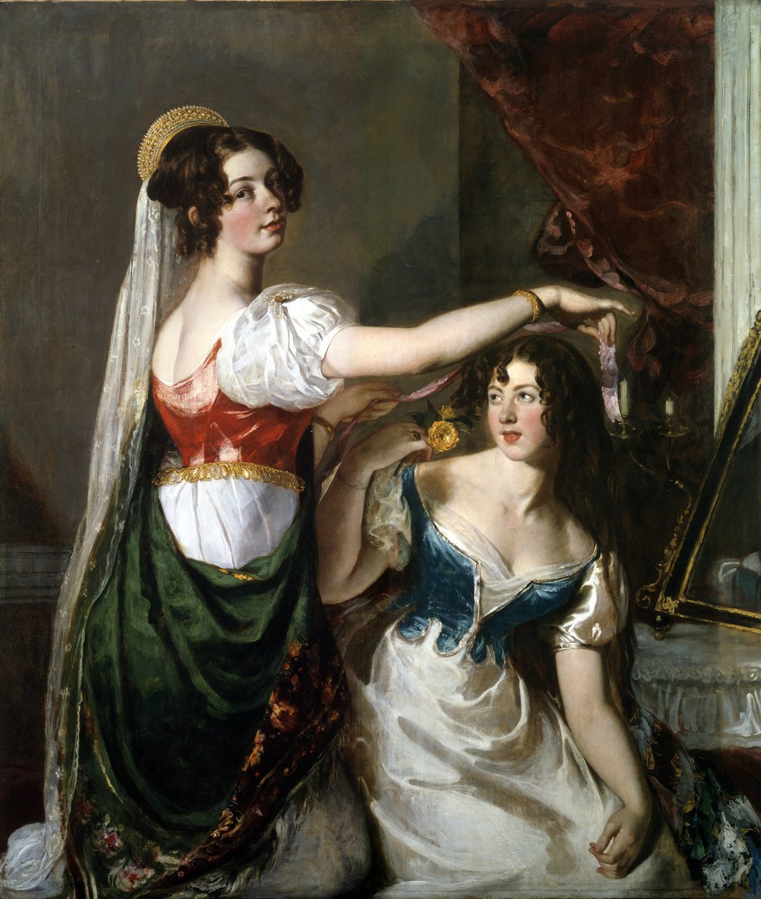 Forberedelse til et udklædningsbal af William Etty