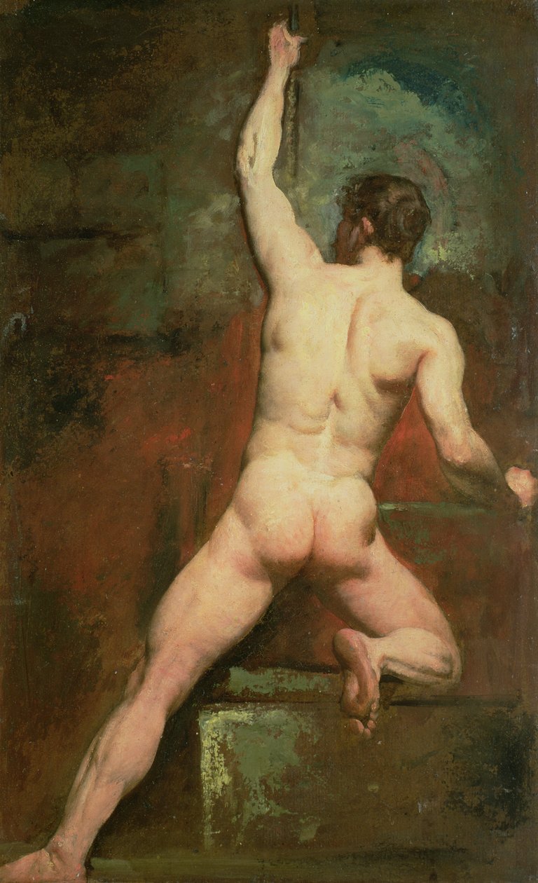 Undersøgelse for en nøgen mand af William Etty