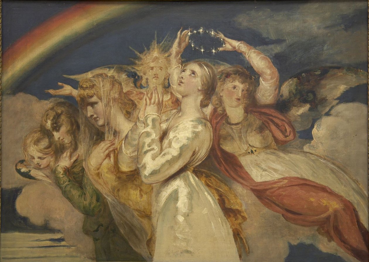 Jomfru Marias himmelfart af William Etty